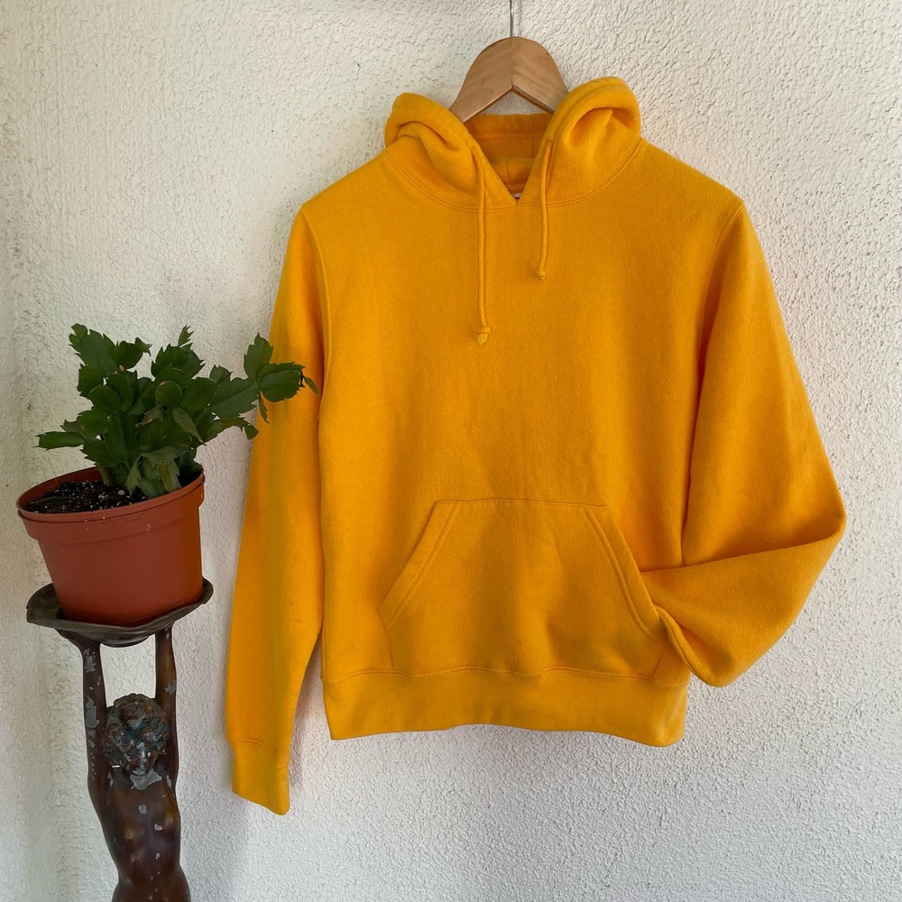 Vintage Basic sunshine yellow hoodie by Dodger